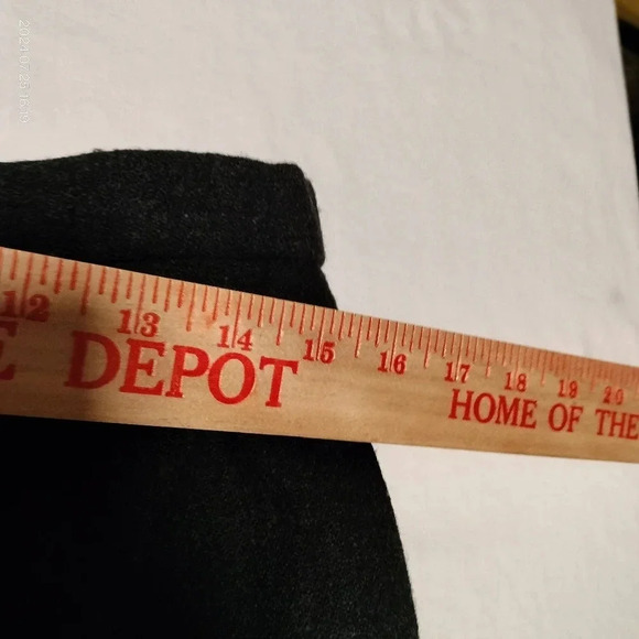 Pendleton Virgin Wool Skirt Midi Straight Pockets Lined Size 14 Made In USA - Picture 8 of 9